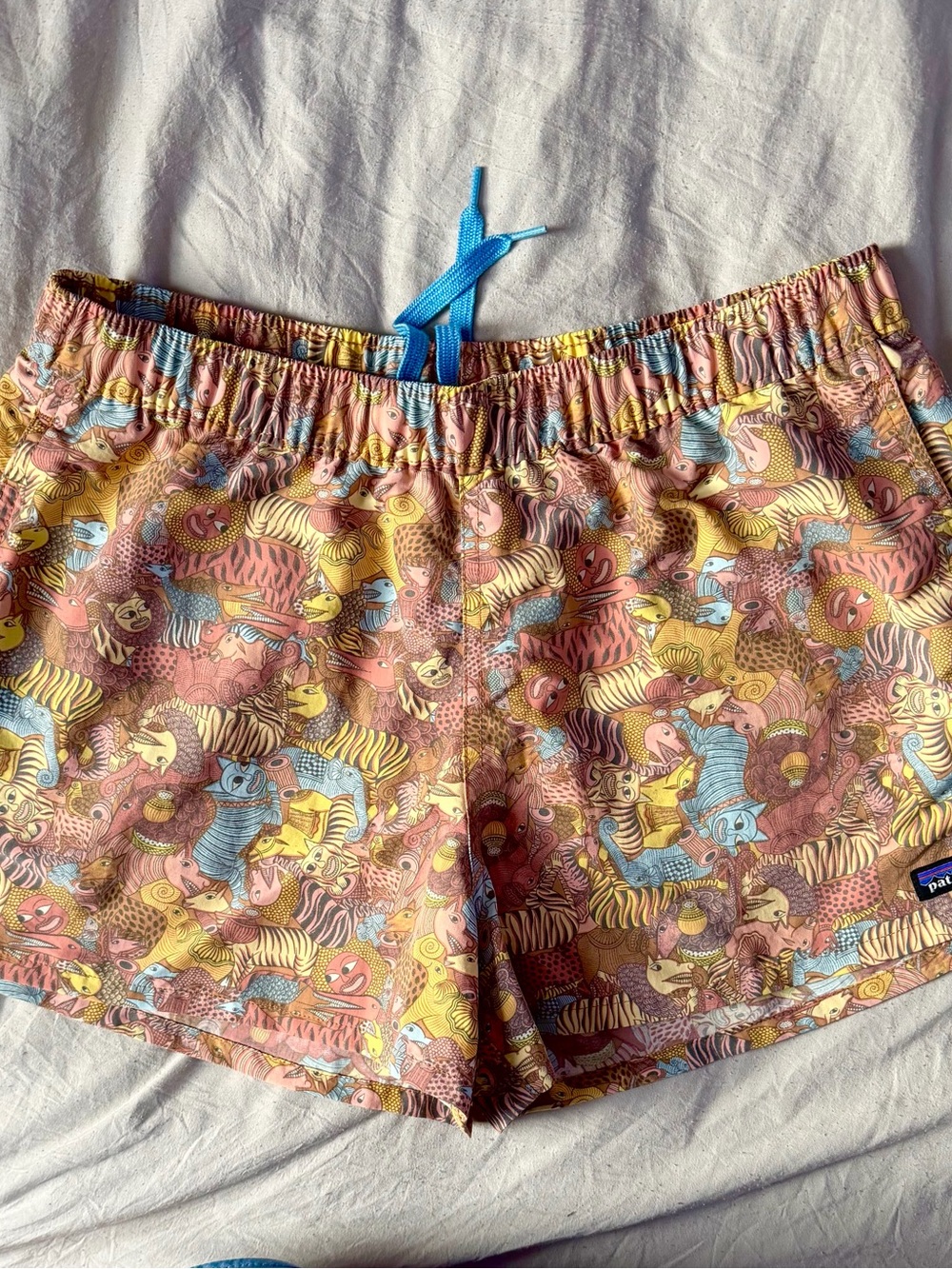 Patagonia baggies shorts rare print Medium